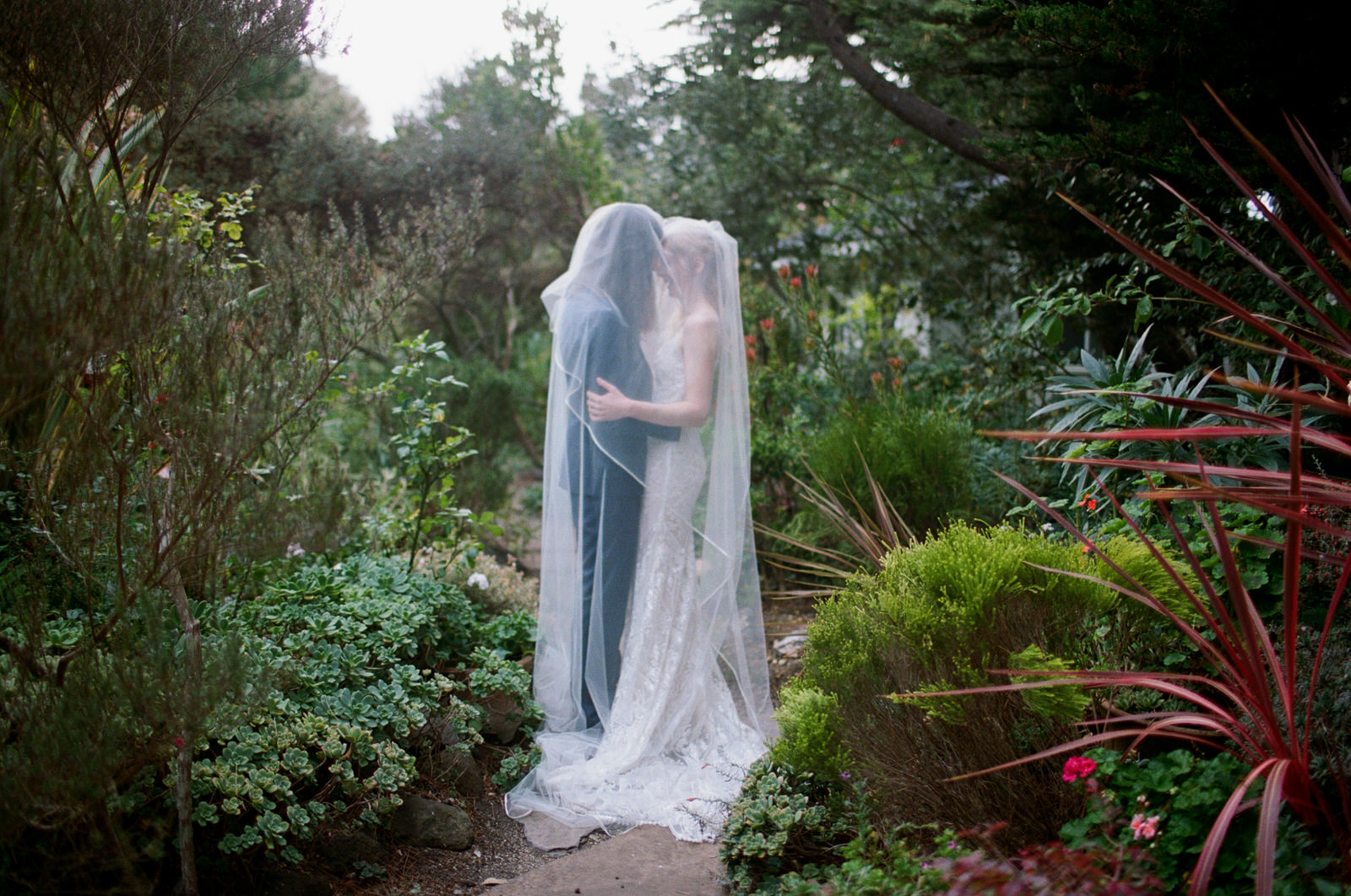 Hastings House Wedding Couple in Half Moon Bay